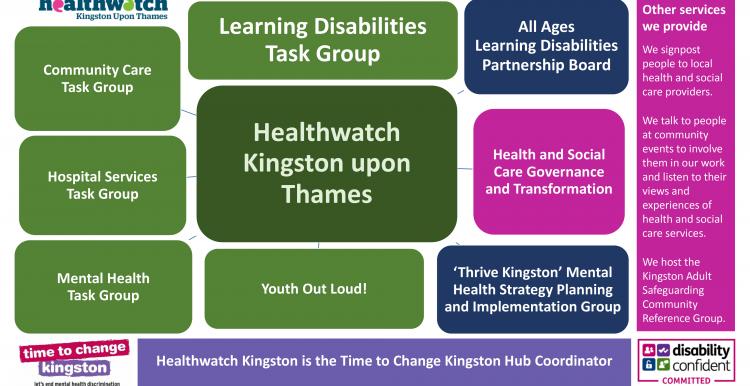 The ways we work at Healthwatch Kingston