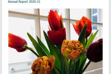 Tulips, Annual Report Cover