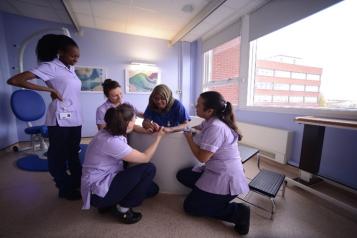 Nurses in training 